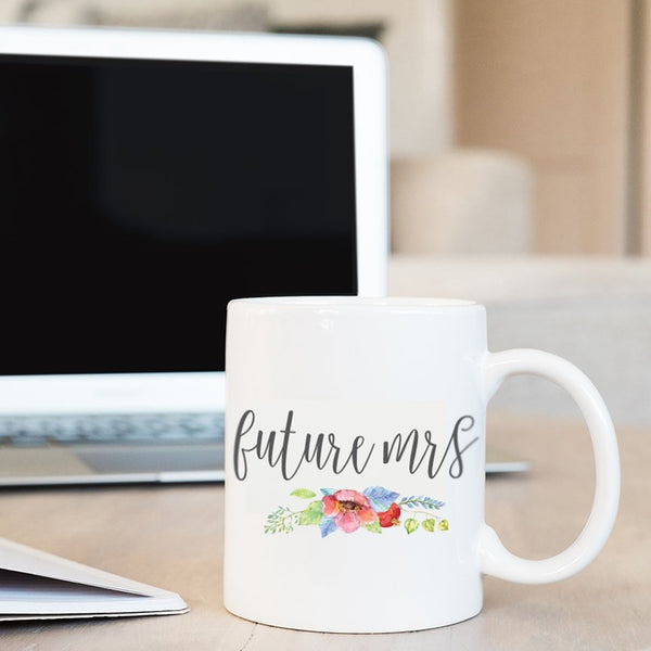 Future Mrs Floral Mug