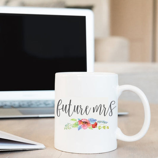 Future Mrs Floral Mug