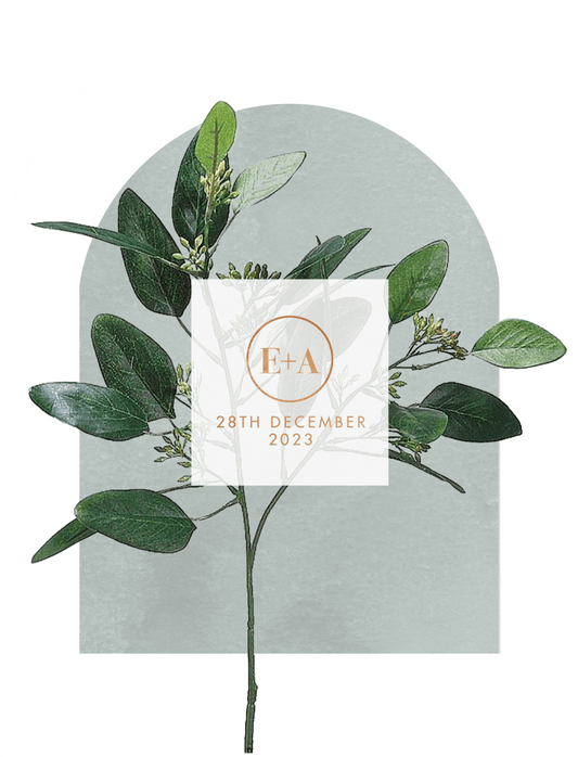 Garden Estate Save The Date Cards by Haley J.