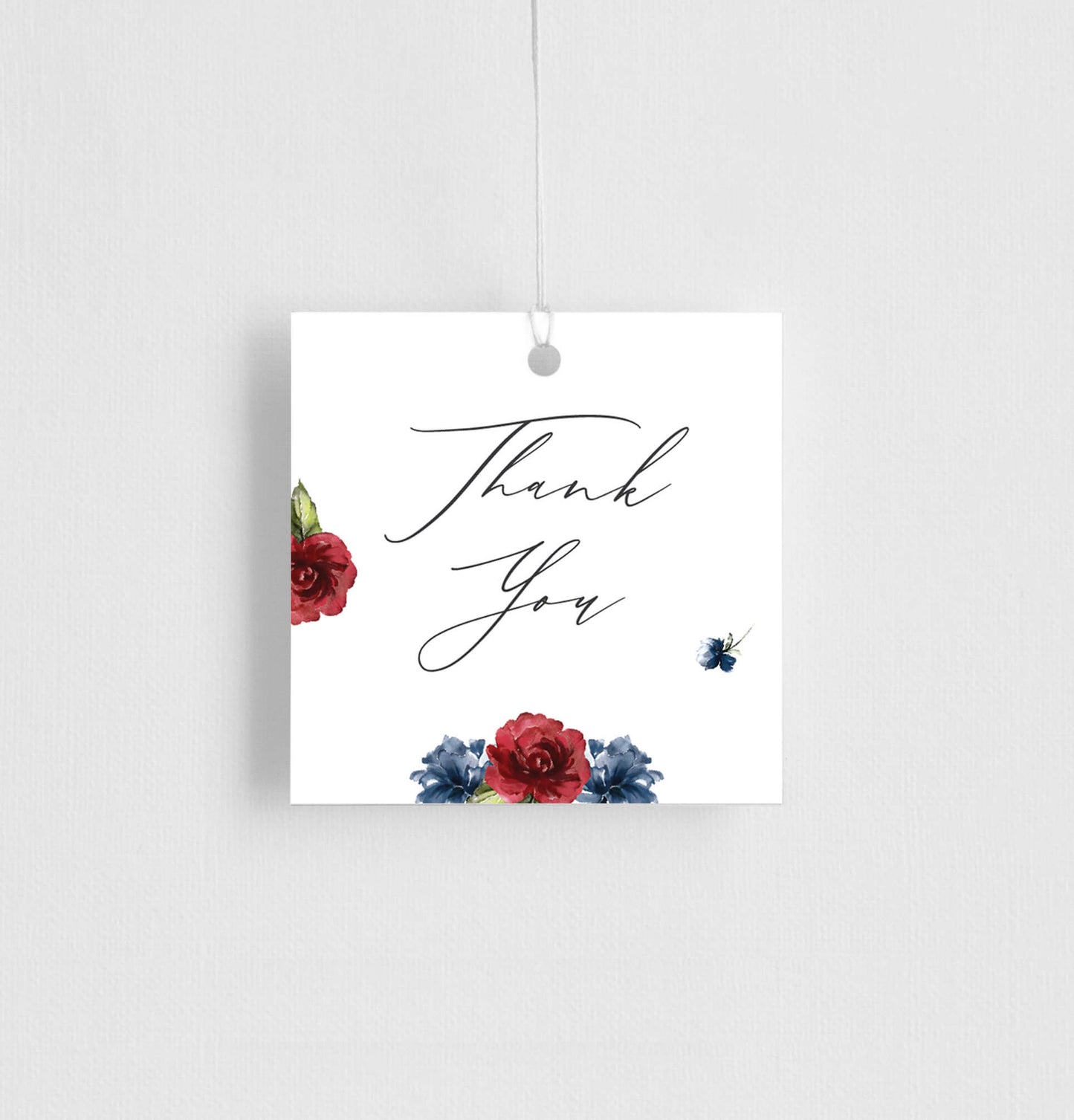 Flower Code Favor Tag by Yunita Y.