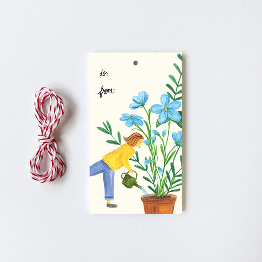 Gardener - 10 Gift Tags