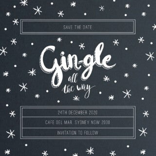 Gin Save The Date Cards by Lang M.