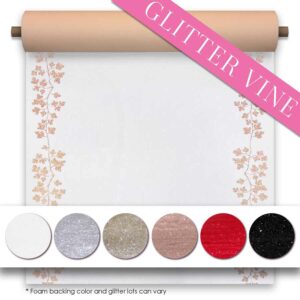 Glitter Vine Non-Slip Aisle Runner