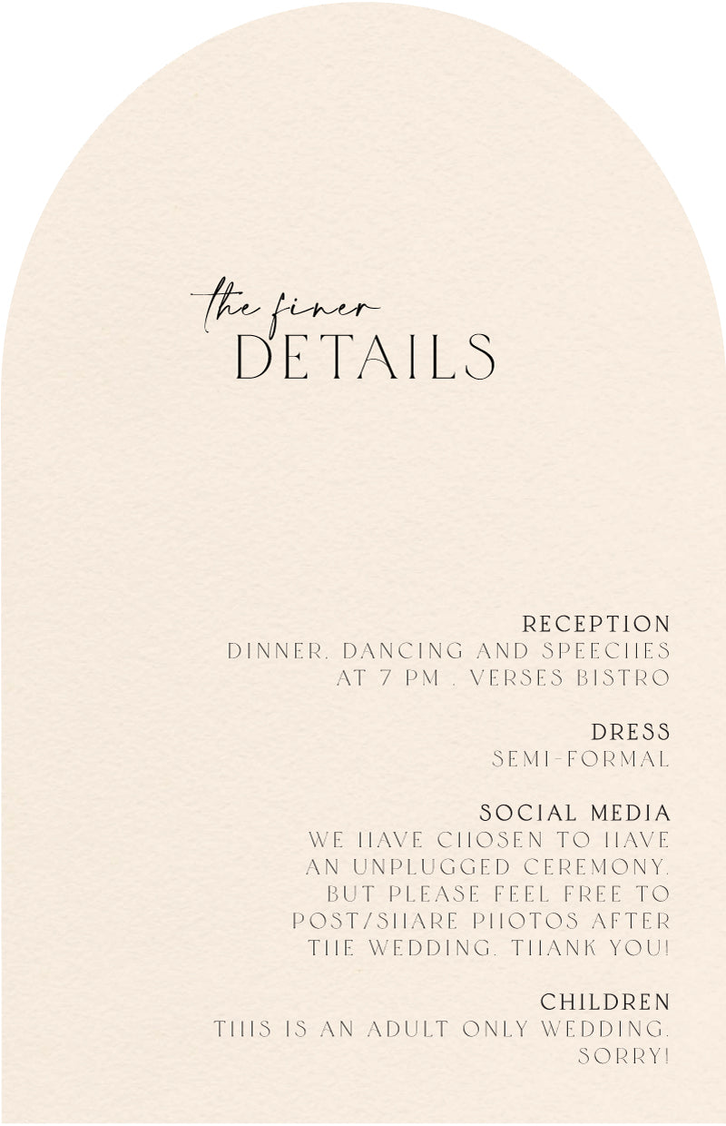 Grace Information Card by Shab M.