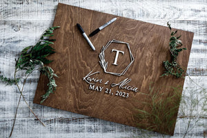 Kevin & Alicia Wedding Guest Book Sign