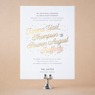 Halley Wedding Invitation Suite