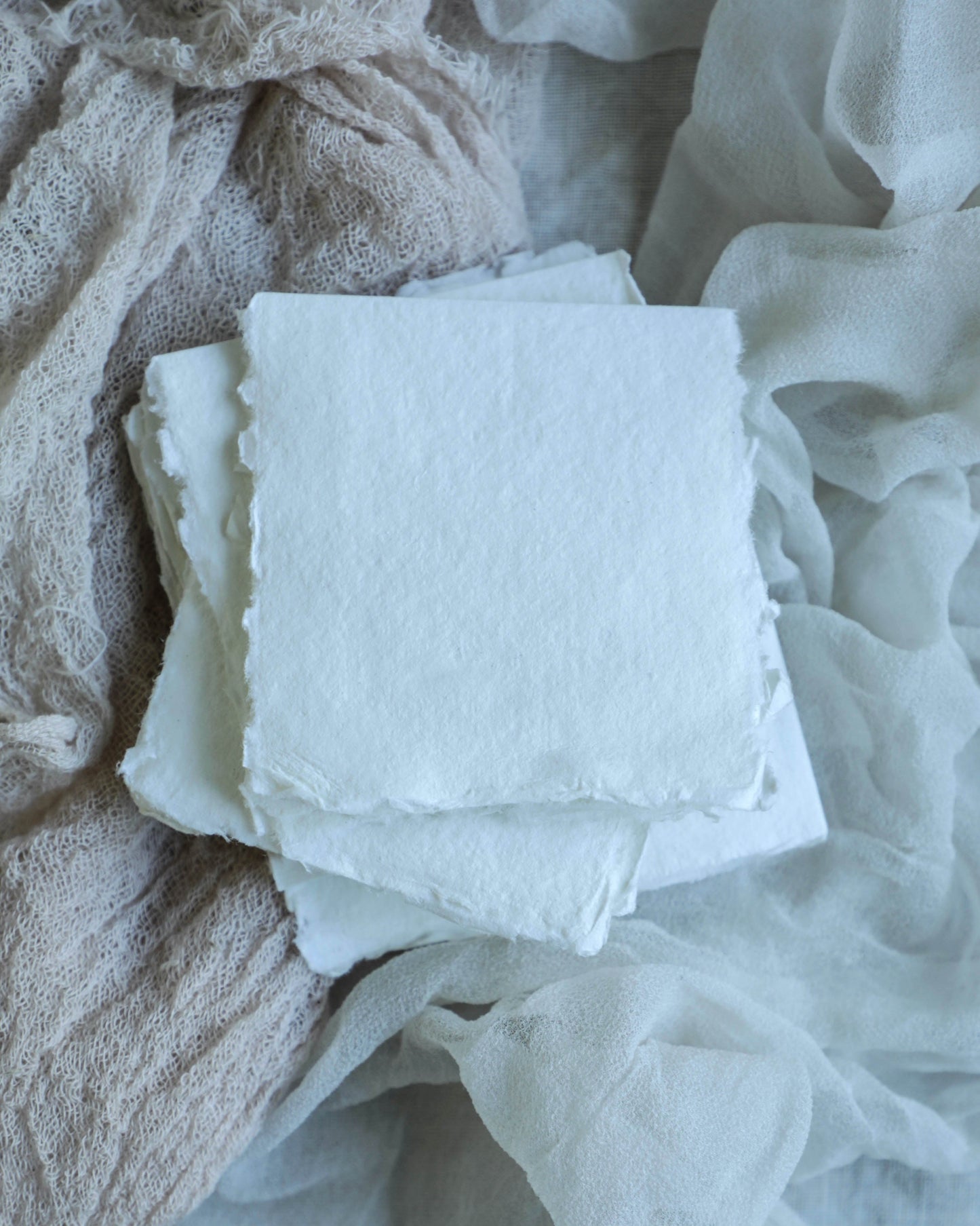 Note Card Set & Cards 3 X 3 {Natural White}