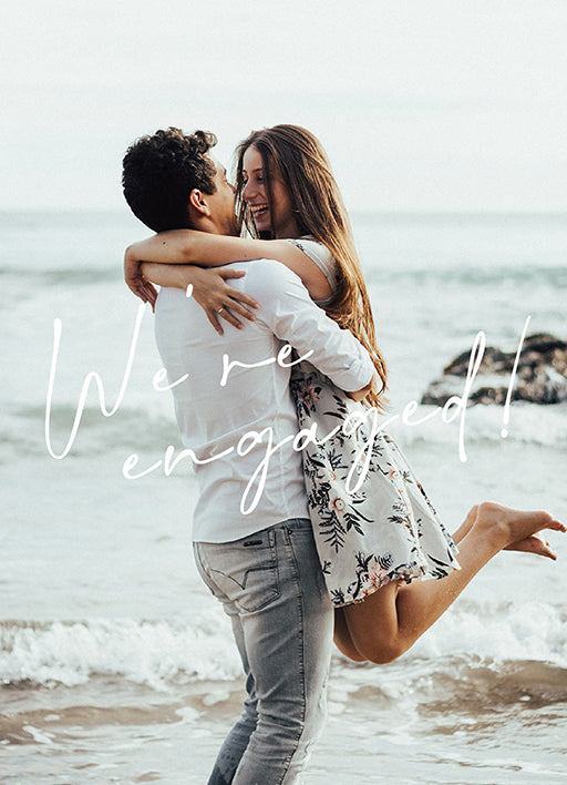 Harmony Engagement Invitations by Shab M.