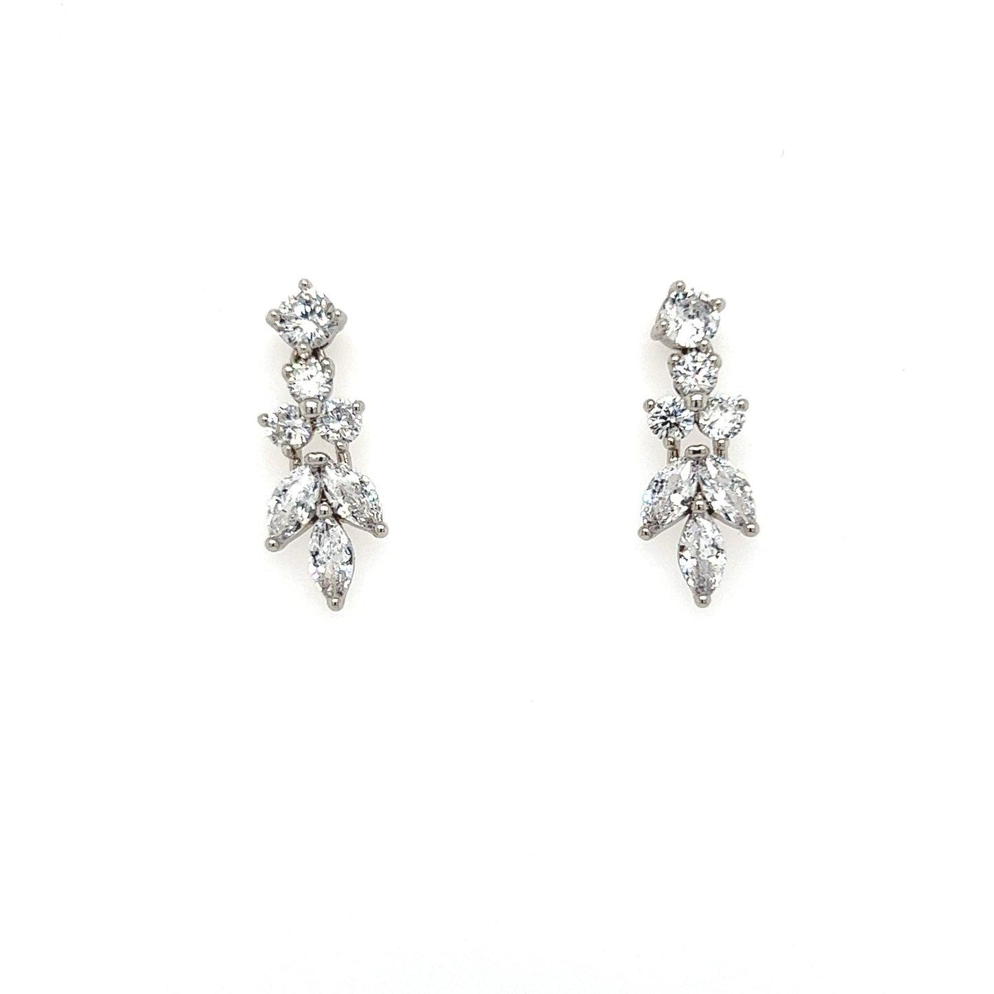 Dainty Cz Drop Earrings Style No. E192
