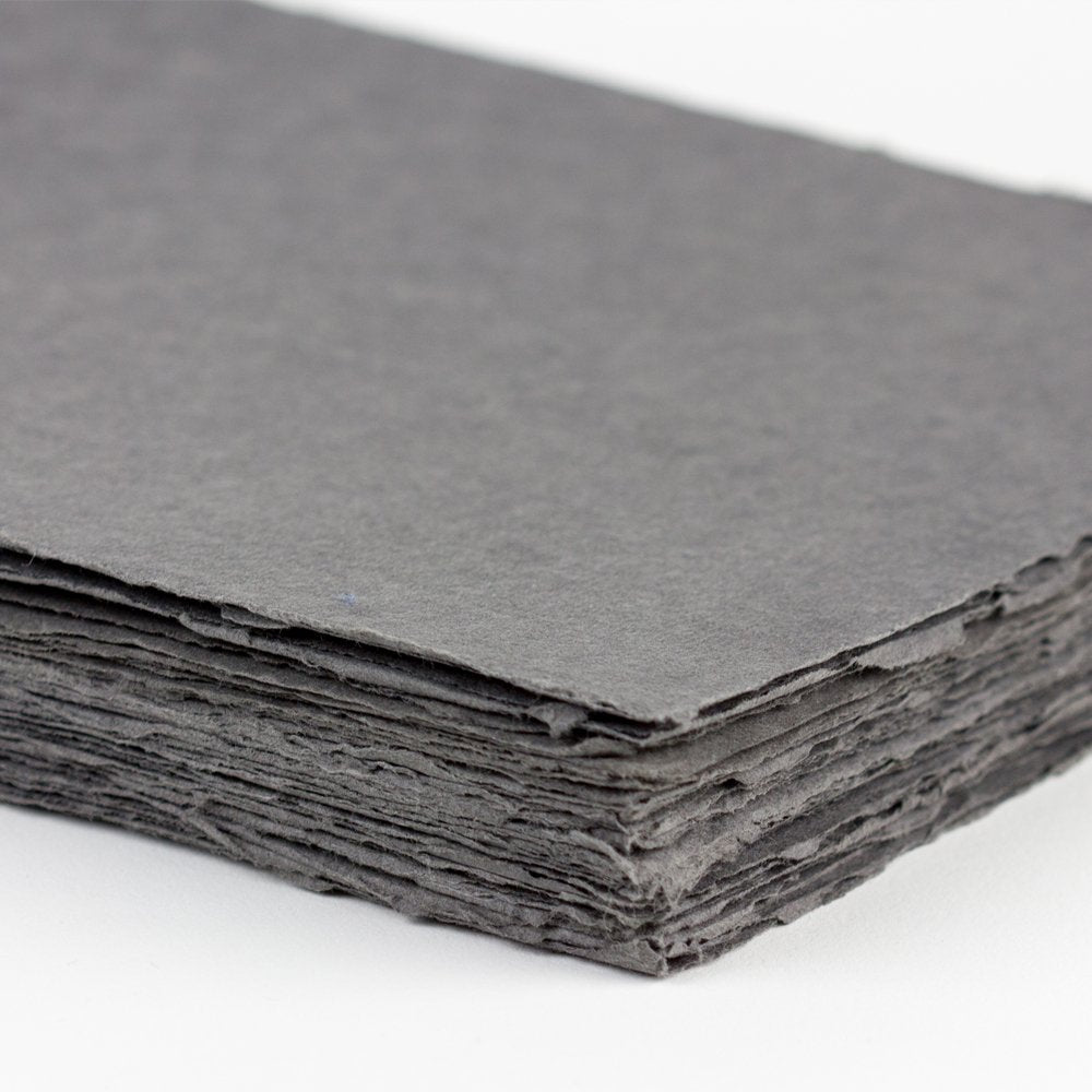 Charcoal Handmade Paper Bulk {Hmp - B - (Size) Charcoal}