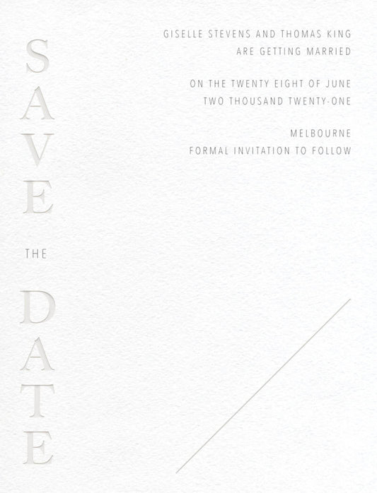 Idoru Save The Date Cards by Jamie L.