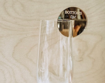 Drink Tags Acrylic Stemless, Pink drink tag, Blue stirrer, White decor, Clear acrylic, Black, Beige, Purple,Drink Accessories,champagne wall
