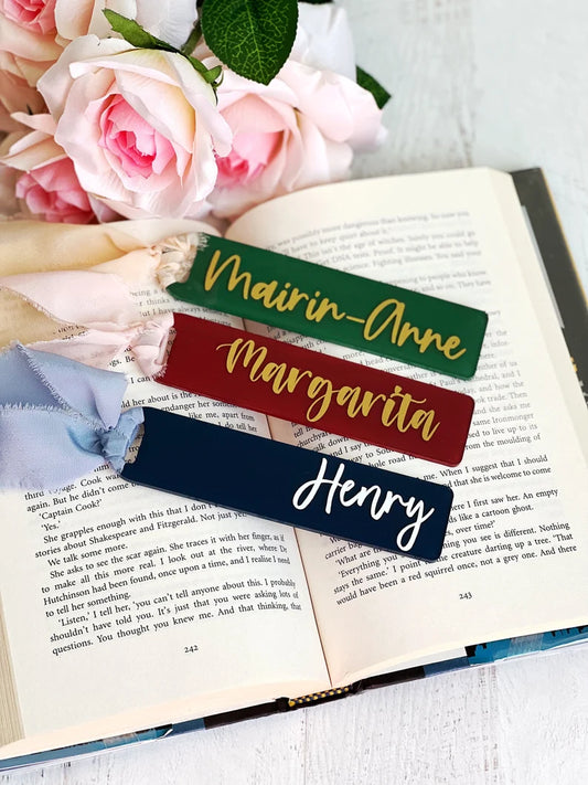 Personalized Acrylic Bookmark...