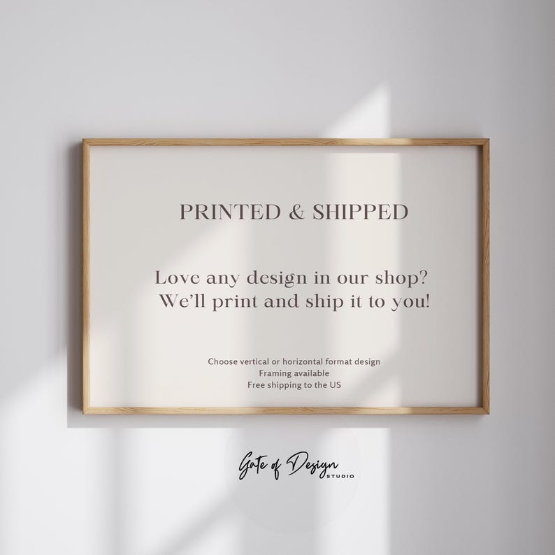 Framed Fine Art Print: Custom Giclée Print on Archival Paper