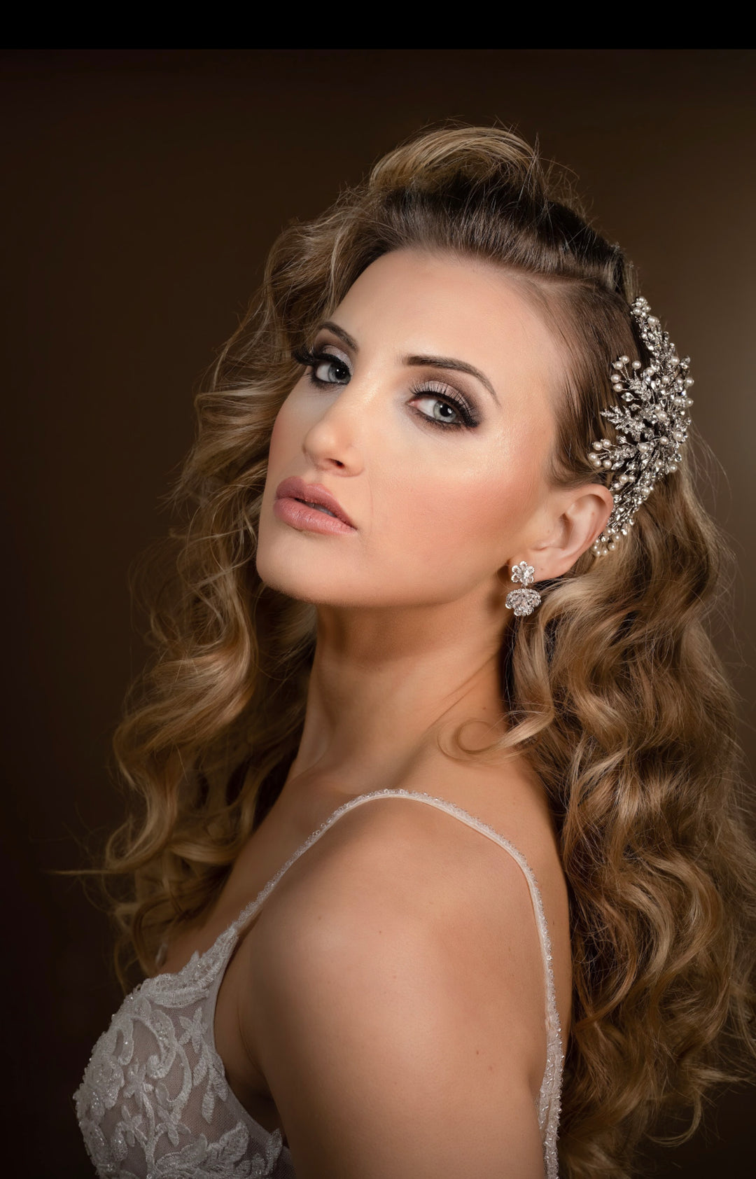 Analia-Pearls Swarovski Gorgeous Hair Comb