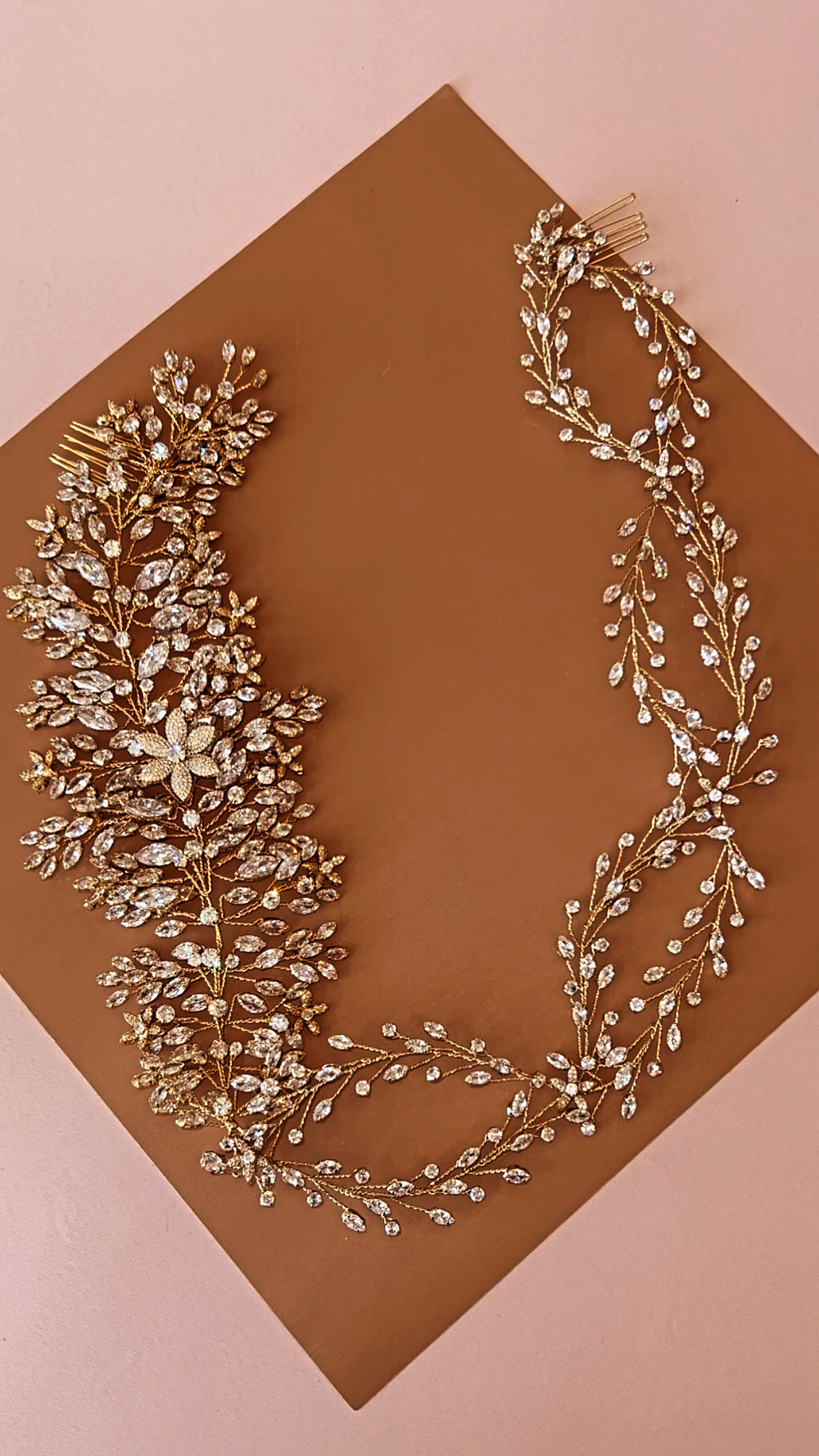 Geneva Plus Luxurious Bridal Headpiece