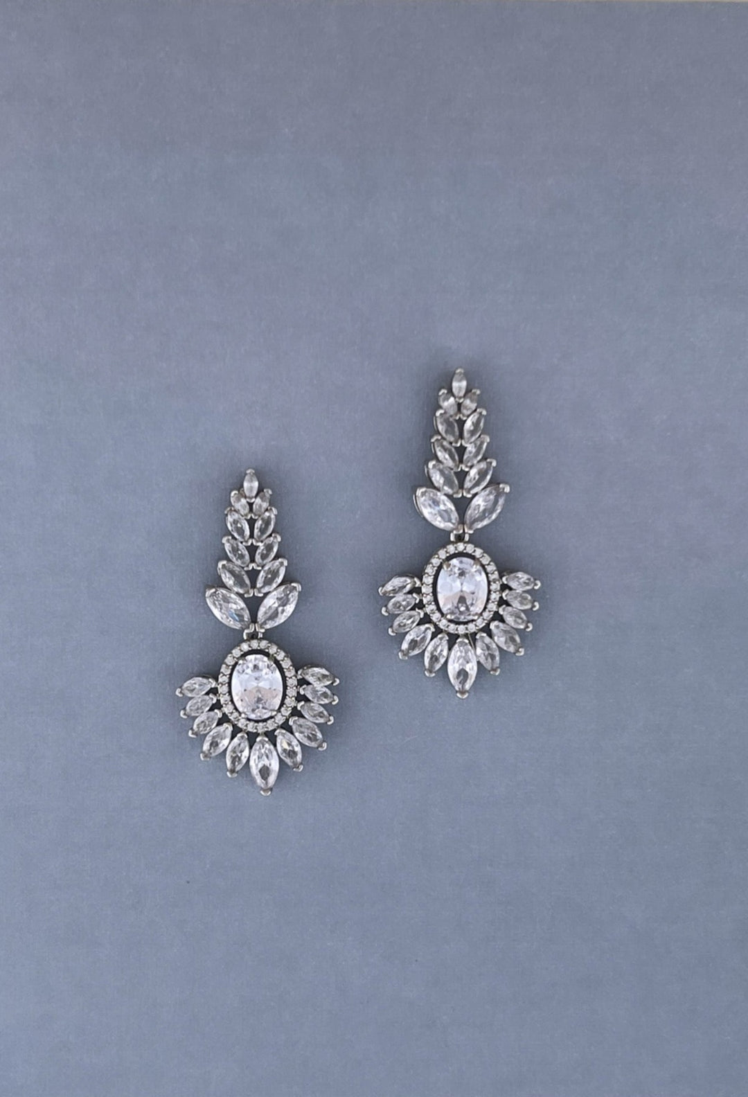 Iris Earrings, Glam Swarovski Earrings