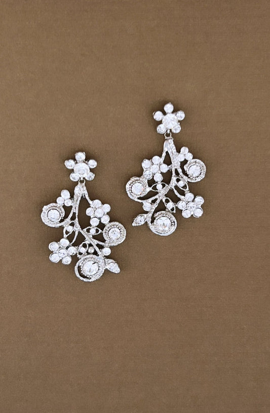 Rumi Earrings, Earrings With Swarovski Crystals