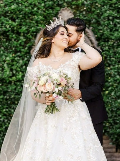 Raquel Swarovski Bridal Crown
