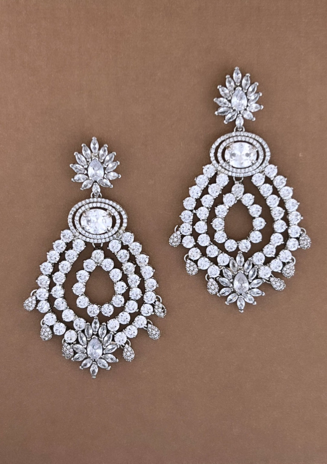 Esme Luxurious Earrings With Swarovski Crystals