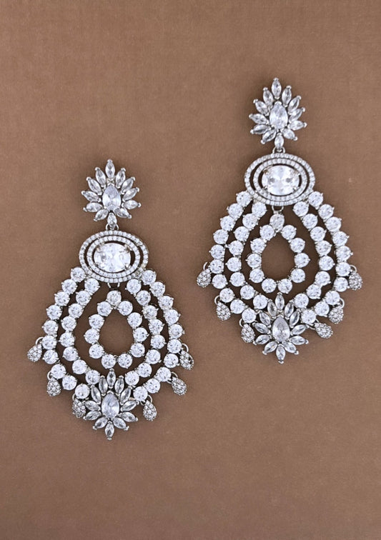 Esme Luxurious Earrings With Swarovski Crystals