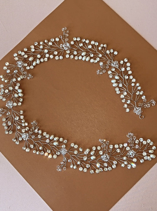 Eclate Swarovski Hair Vine