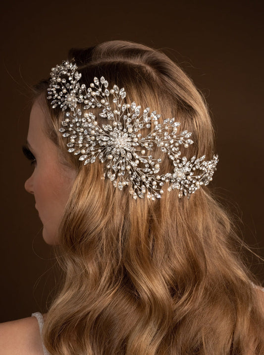 Minera Majestic And Luxurious Headpiece / Halo Design
