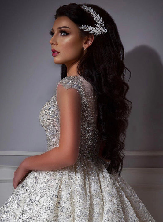 Bronya Swarovski Hair Comb, Wedding Headpiece