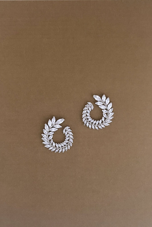 Cersei Earrings With Swarovski Crystals