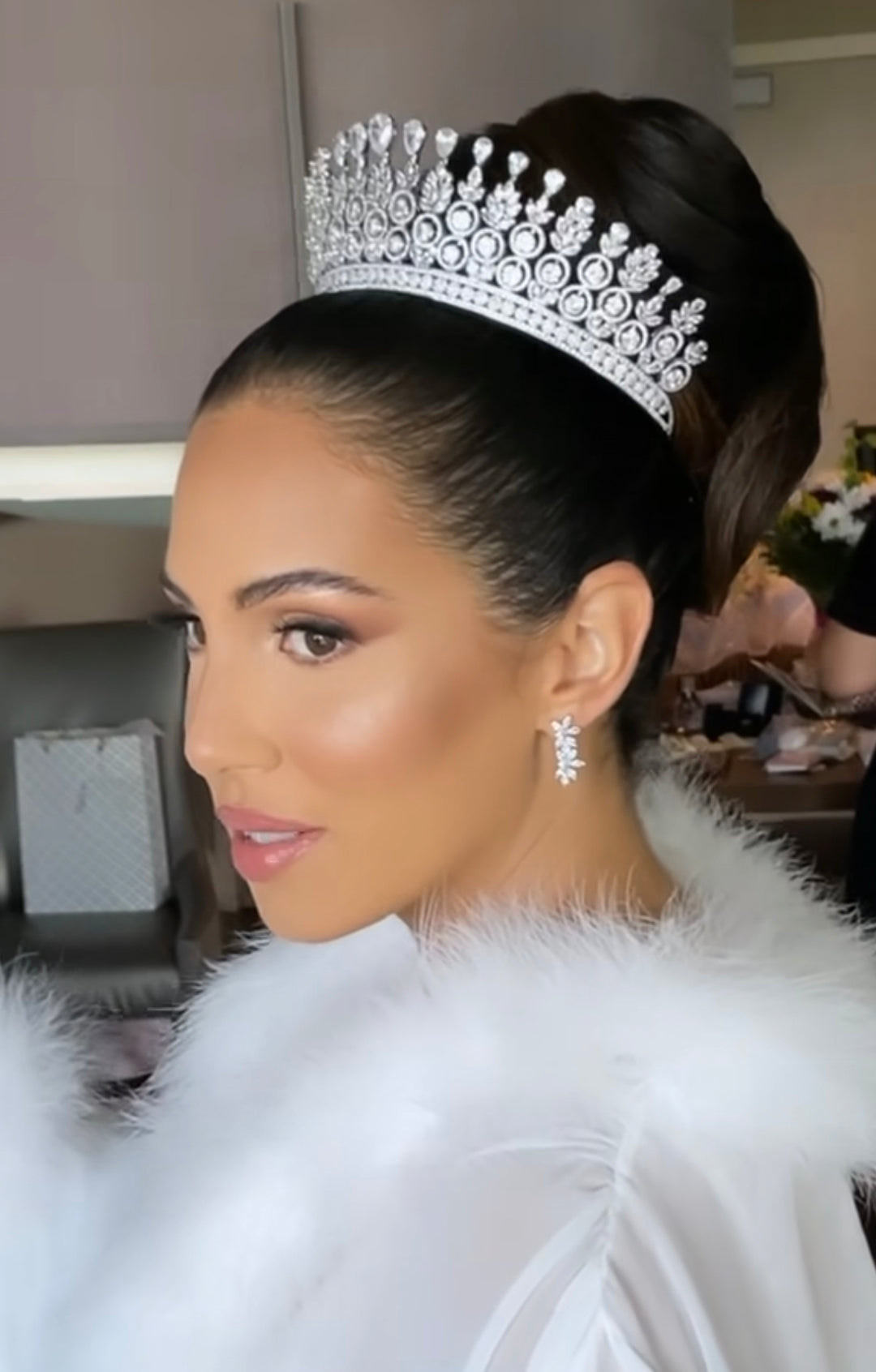 Madolina Swarovski Bridal Crown