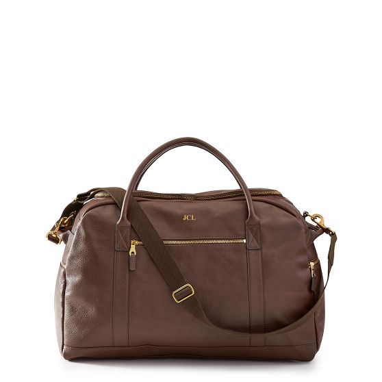 Harvey Leather Weekender