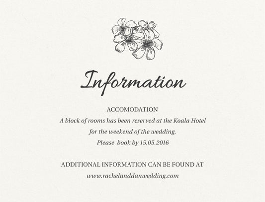 Bluemchen Information Card by Stefan A.