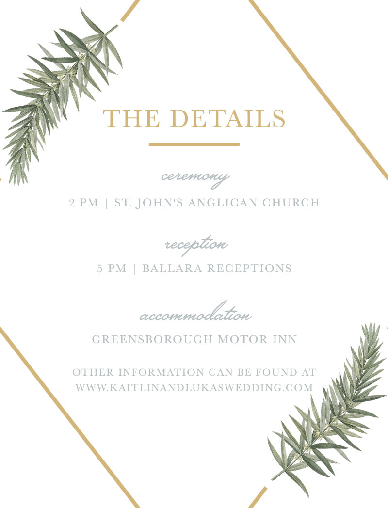 Diamond Branch Information Card by Kaydi B.