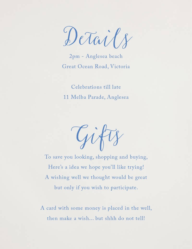 Beach Information Card by Amelia S.