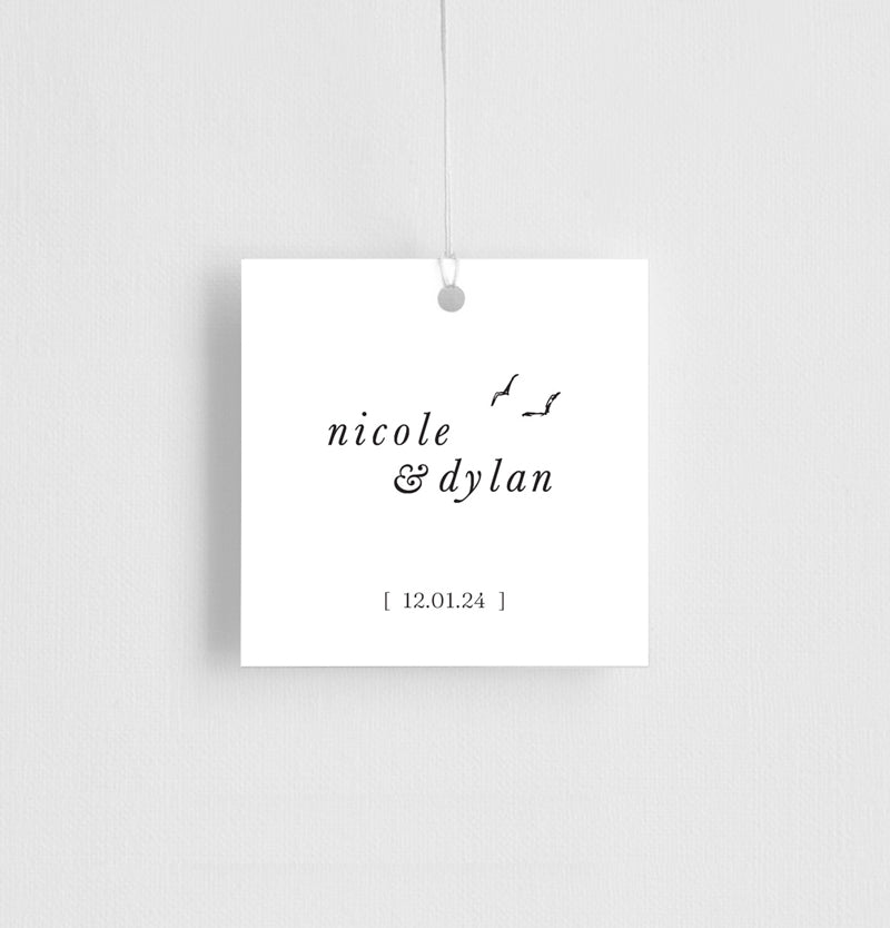 Ipanema Favor Tag by Inggrid H.