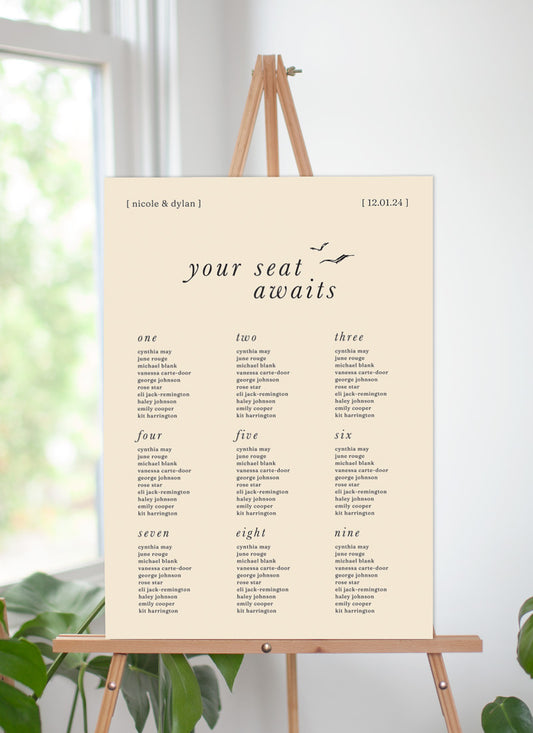 Ipanema Seating Chart by Inggrid H.