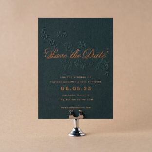Ivy save the date Wedding Invitation Suite
