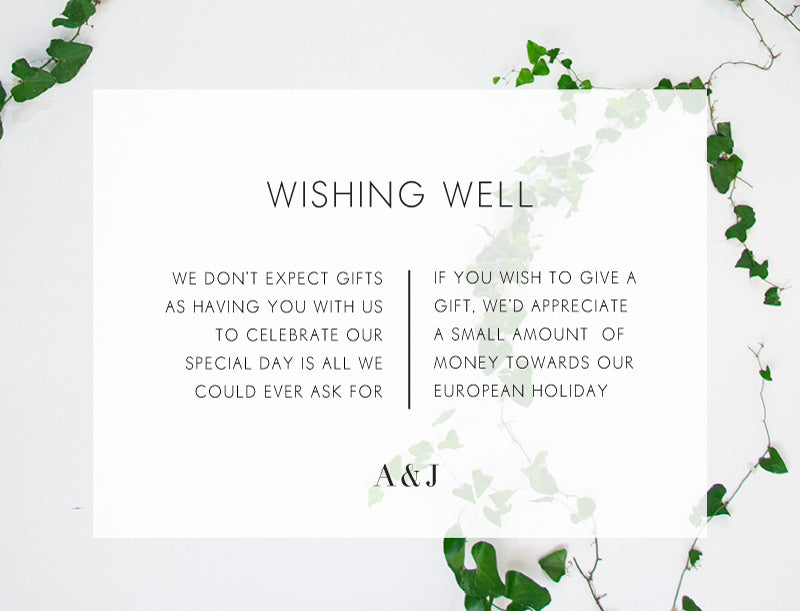 Ivy Wishing Well by Shab M.