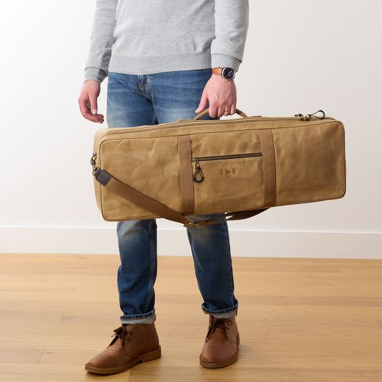 Jack Waxed Canvas Rod And Reel Case