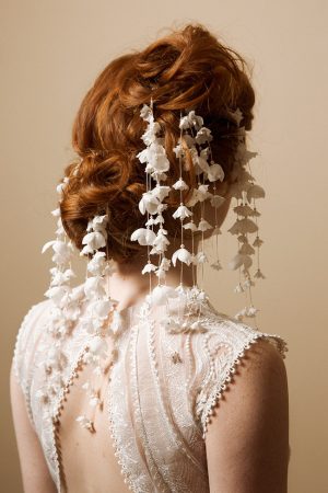 Dainty Dangles Blossom Bridal Hair Pins No. 2229