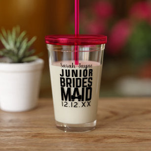 Junior Bridesmaid Wedding Favor Acrylic Tumbler