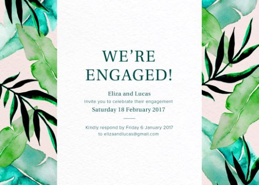 Kandara Engagement Invitations by Bec C.