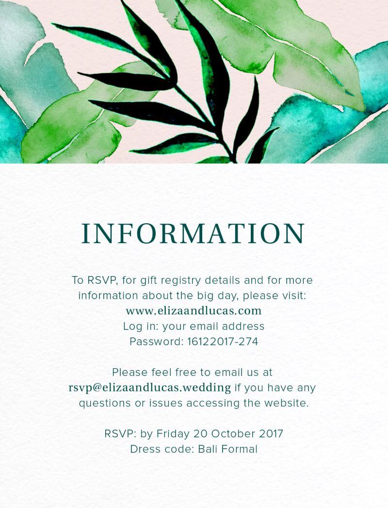 Kandara Information Card by Bec C.