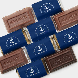Last Sail Before The Veil Nautical Anchor Hearts Hershey's Miniatures