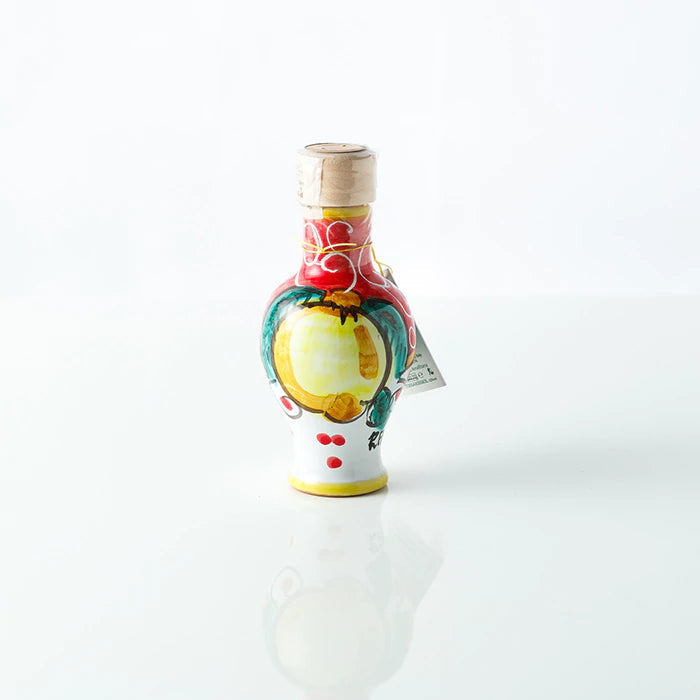 Limoncello in ceramic bottle Ravello