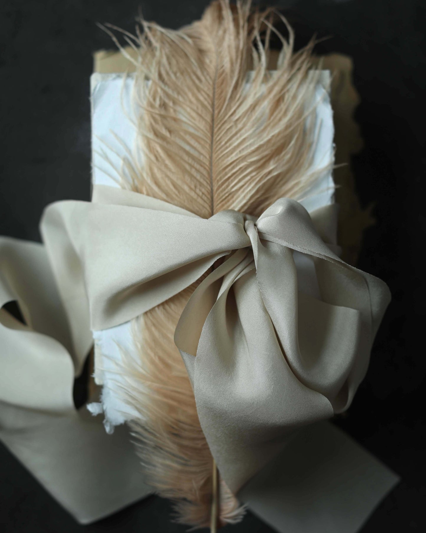 Light Champagne Silk Ribbon {Seconds}