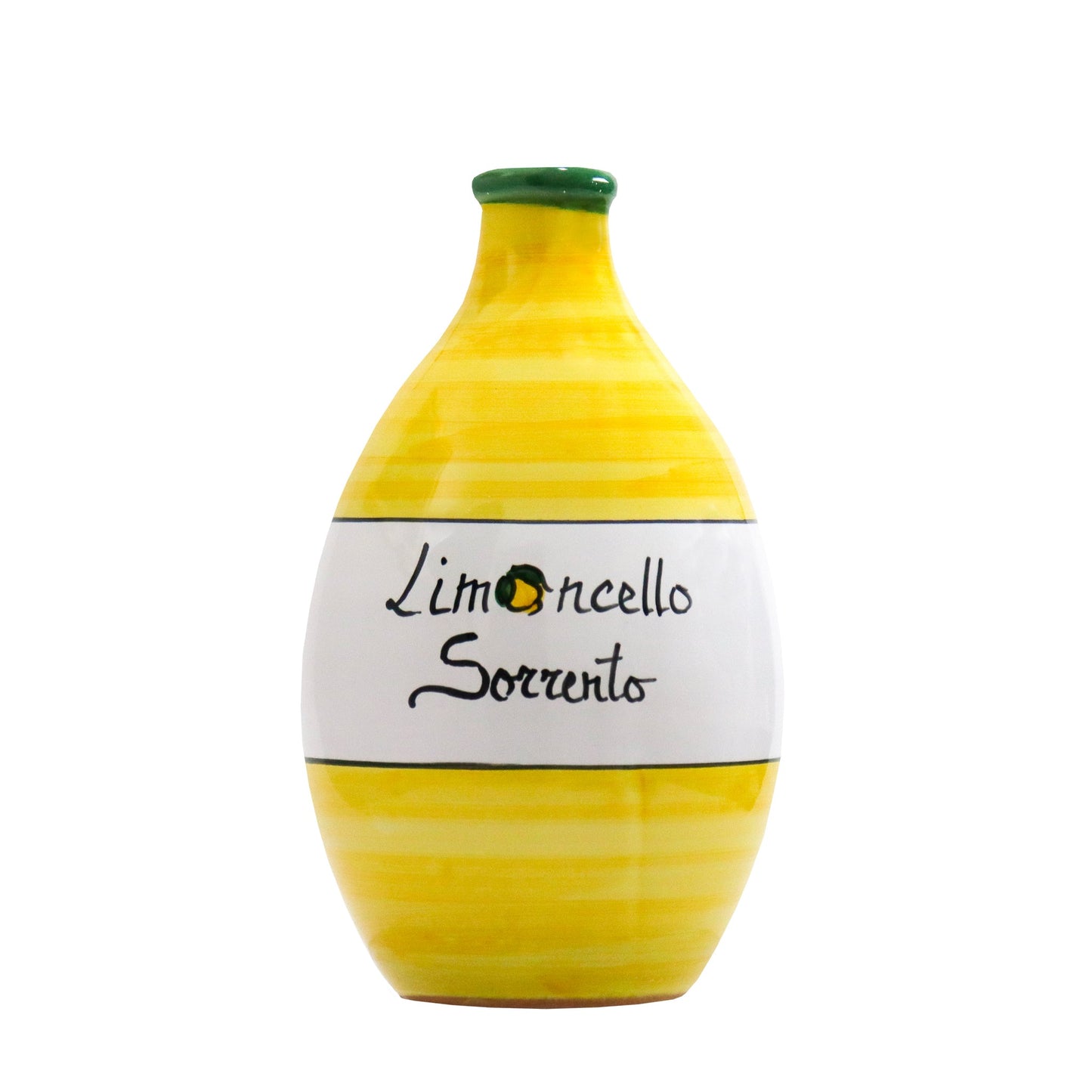 Limoncello Ceramic Jar with Lemon Decor 500 ml