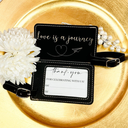Love Is A Journey Luggage Tag