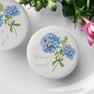 Love is Sweet Floral Hydrangea Wedding Event Chocolate Covered Oreo