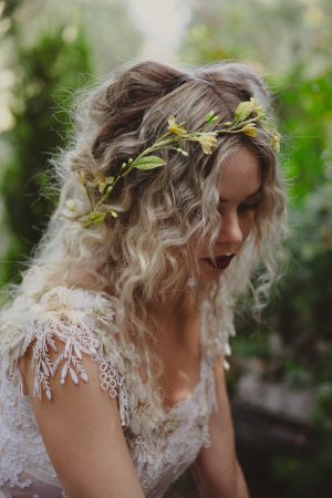 Frances Orange Blossom Wedding Hair Vine No. 2478